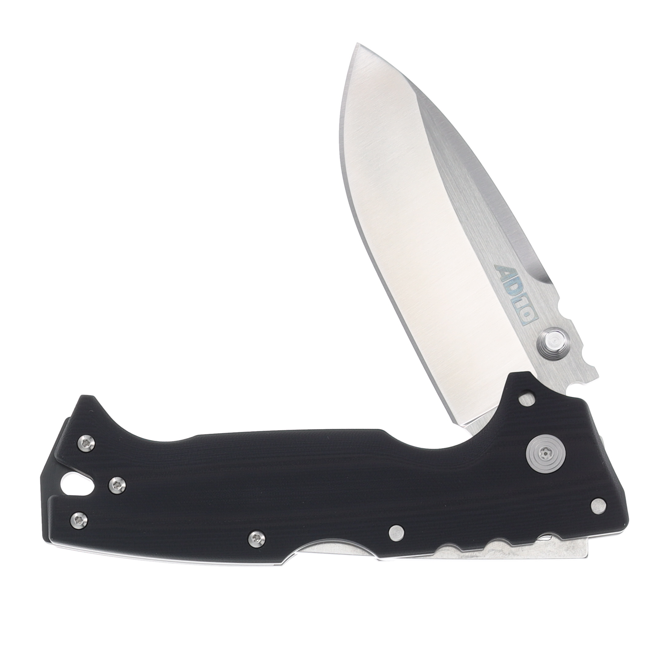 Cold Steel AD-10 Folding Knife Black 4in Satin Drop Point Blade CS28DD View 3