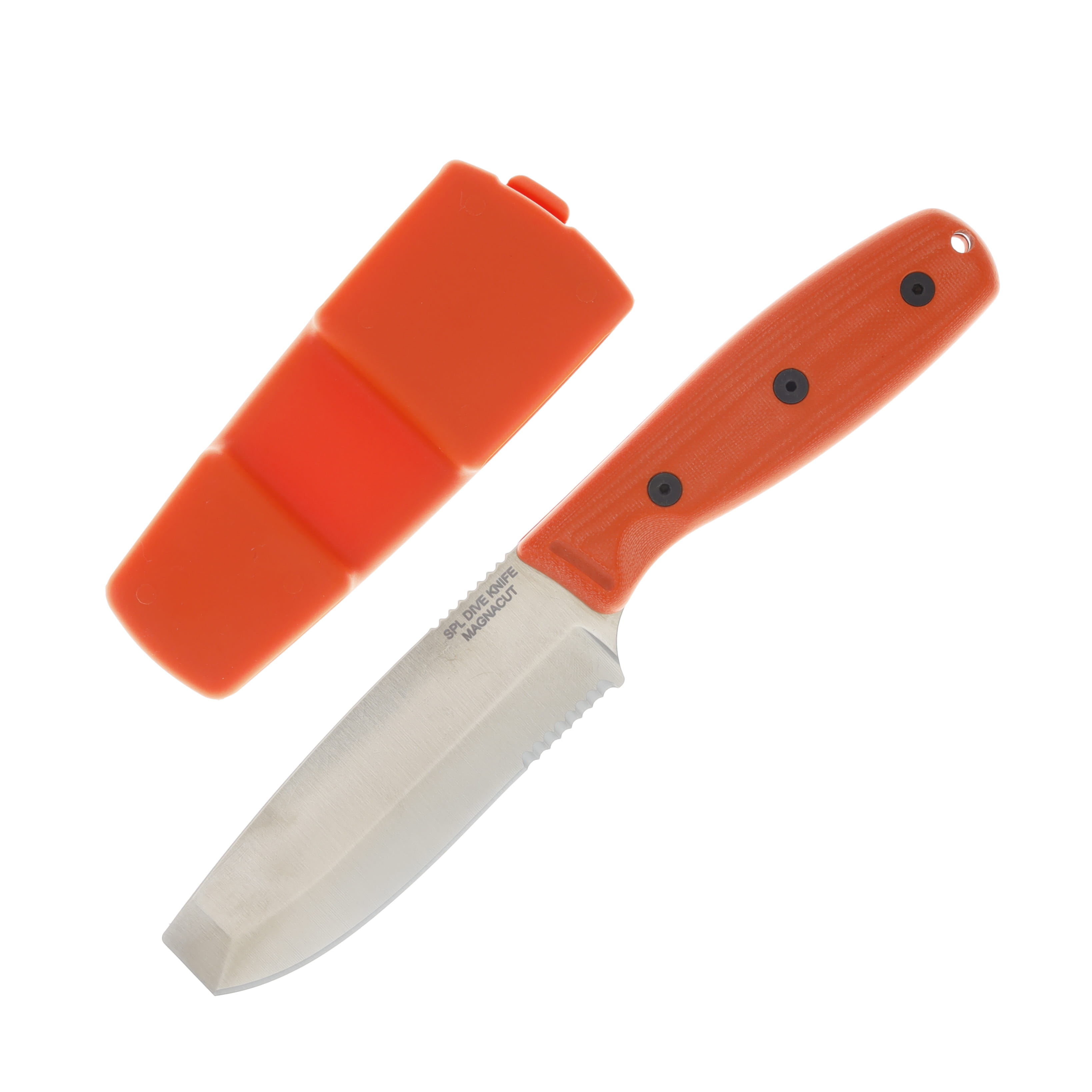 Ontario OKC Sport & Leisure (SPL) Fixed Blade Dive Knife- Orange G