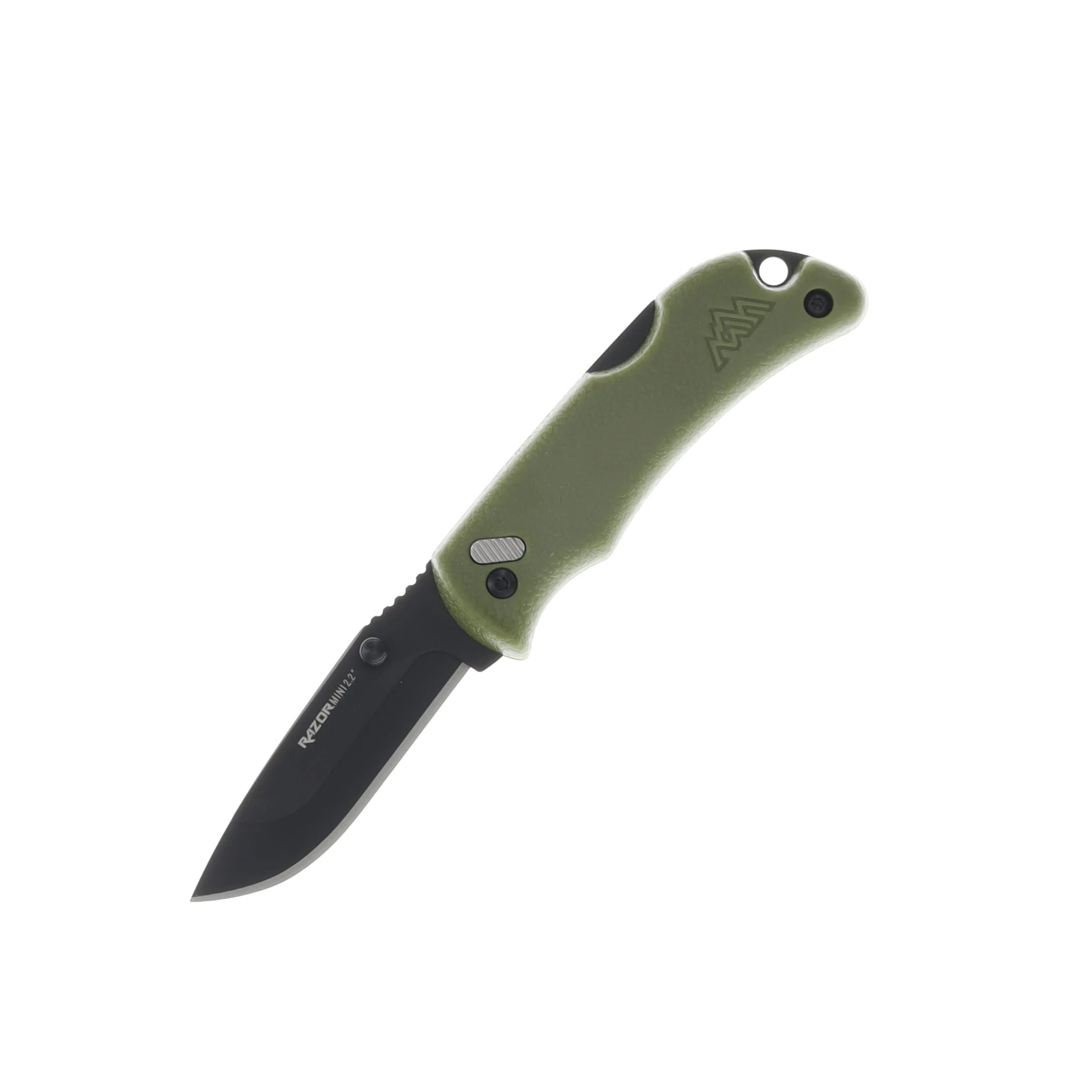Outdoor Edge 2.2" Razor-Mini Folding Knife OD Green OERMG22-2C View 1