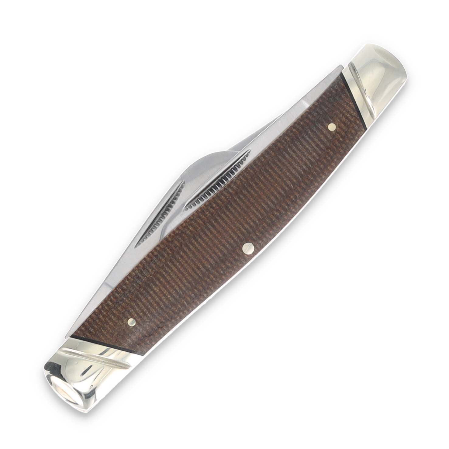 Rough Ryder Tater Skin Brown Burlap Stockman Folding Knife RR2334 View 4