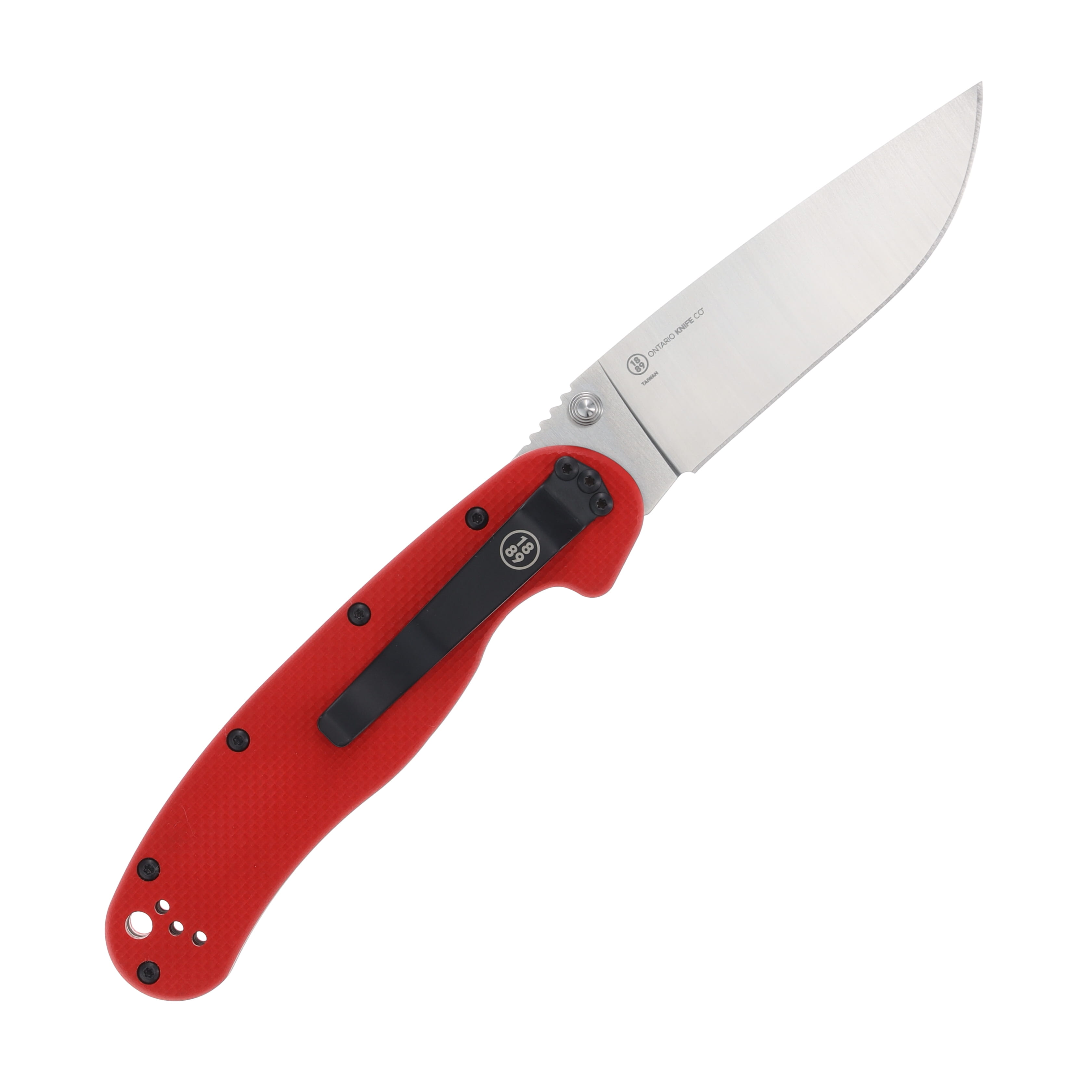 Ontario Red RAT 1 Folding Knife OKC8864 View 2