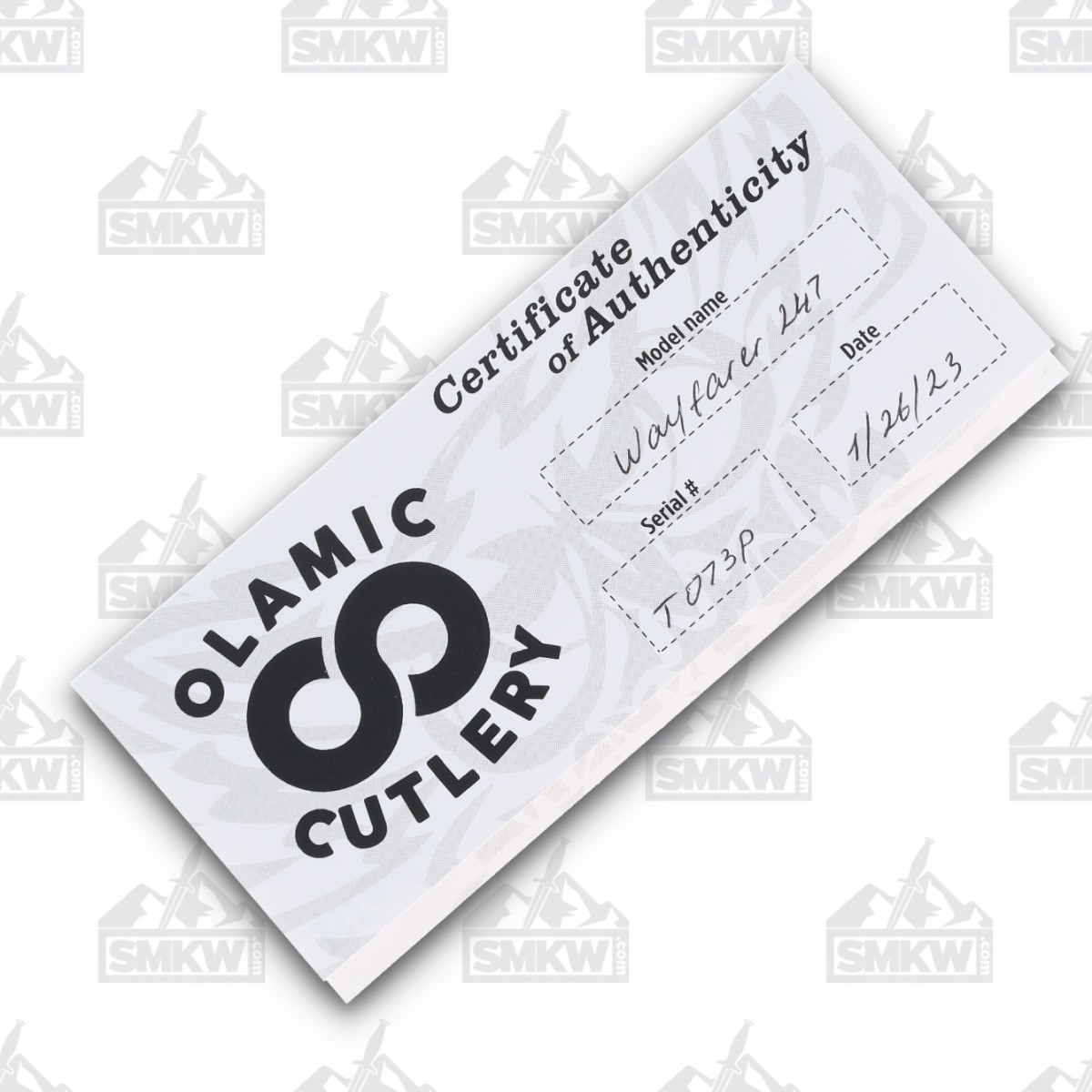 Olamic Wayfarer 247 Folding Knife T-073P Purist Lava Flow Fat Carbon (Kinetic Mist) T073P View 12