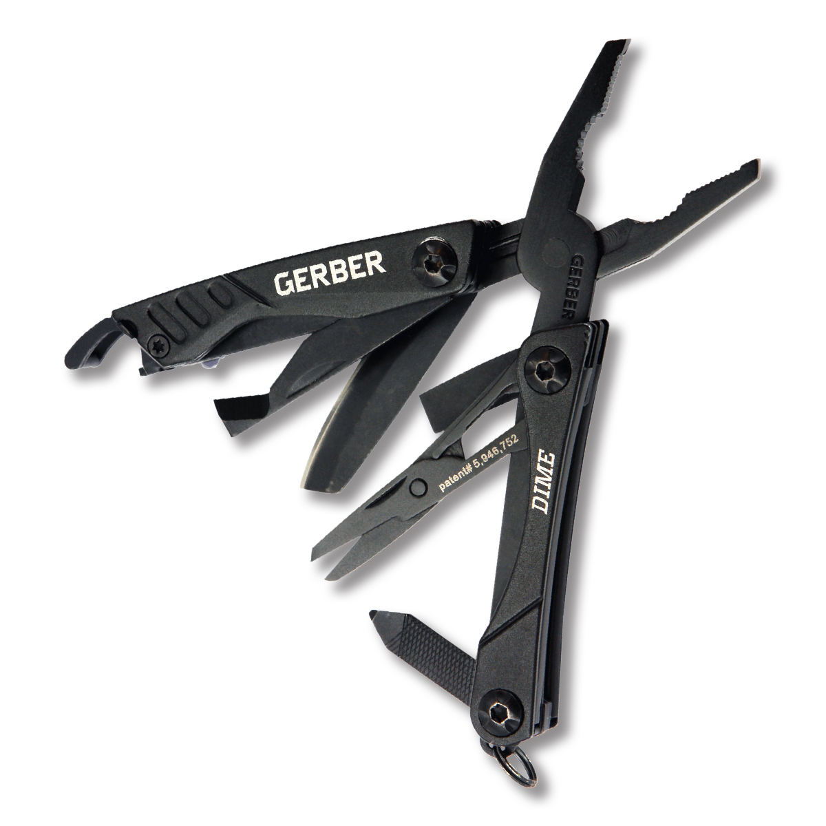 Gerber Dime Micro Mini Multitool-Black G1134 View 1
