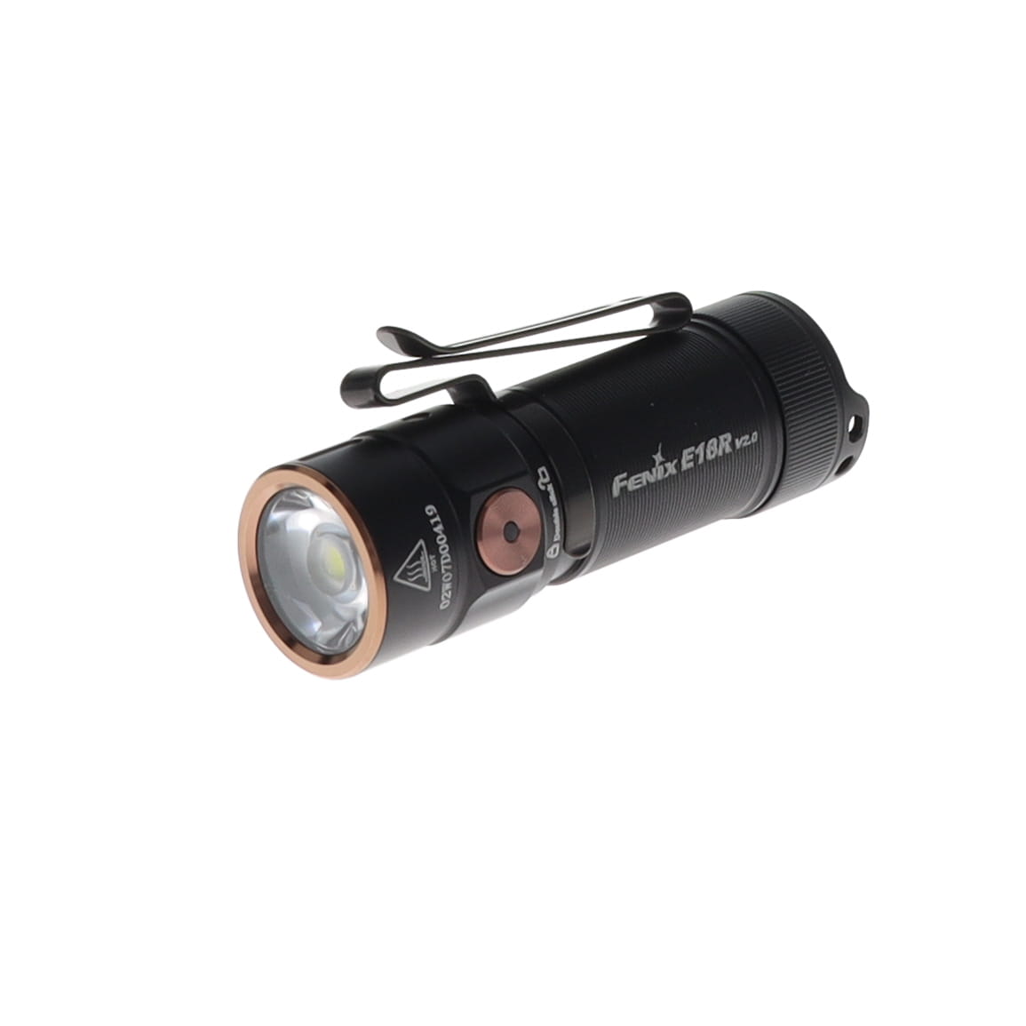 Fenix E18R V2.0 Rechargeable Flashlight Black 1200 Lumens 6 Settings FENE18RV2 View 1