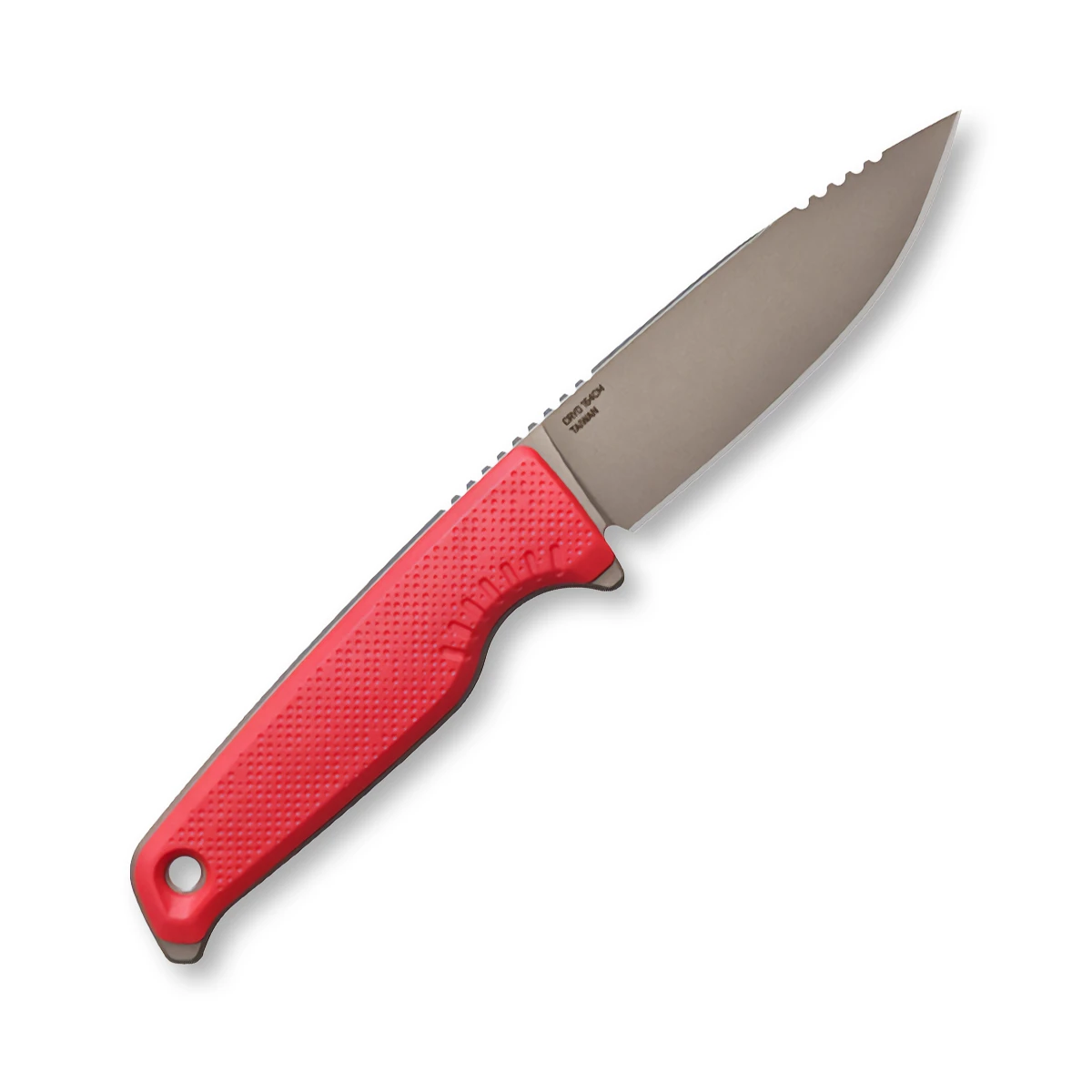 SOG Altair FX Fixed Blade Knife Canyon Red 3.4in Plain TiNi Clip Point SOG-17-79-02-57 View 3