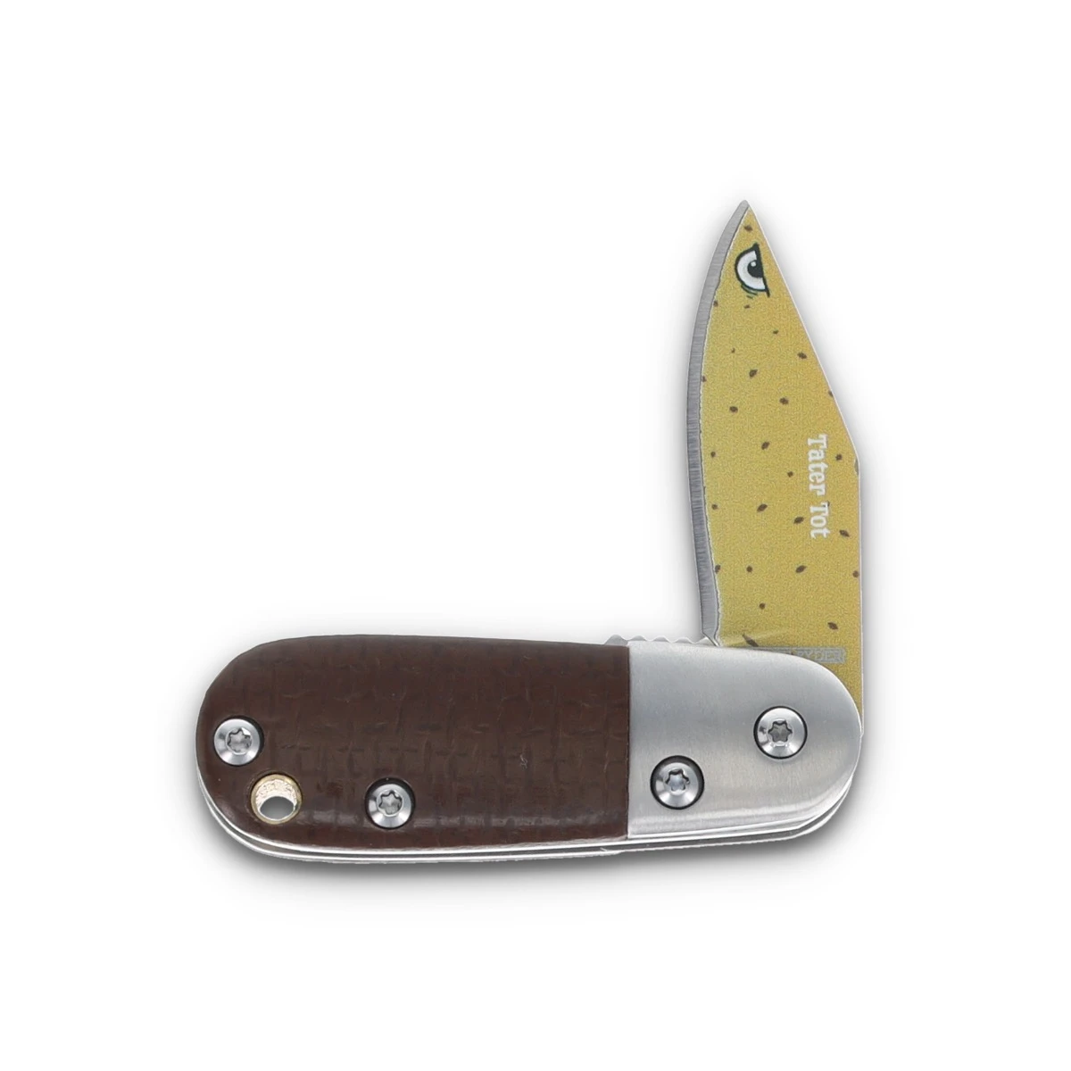 Rough Ryder Tater Tot Brown Micarta RR2602 View 3