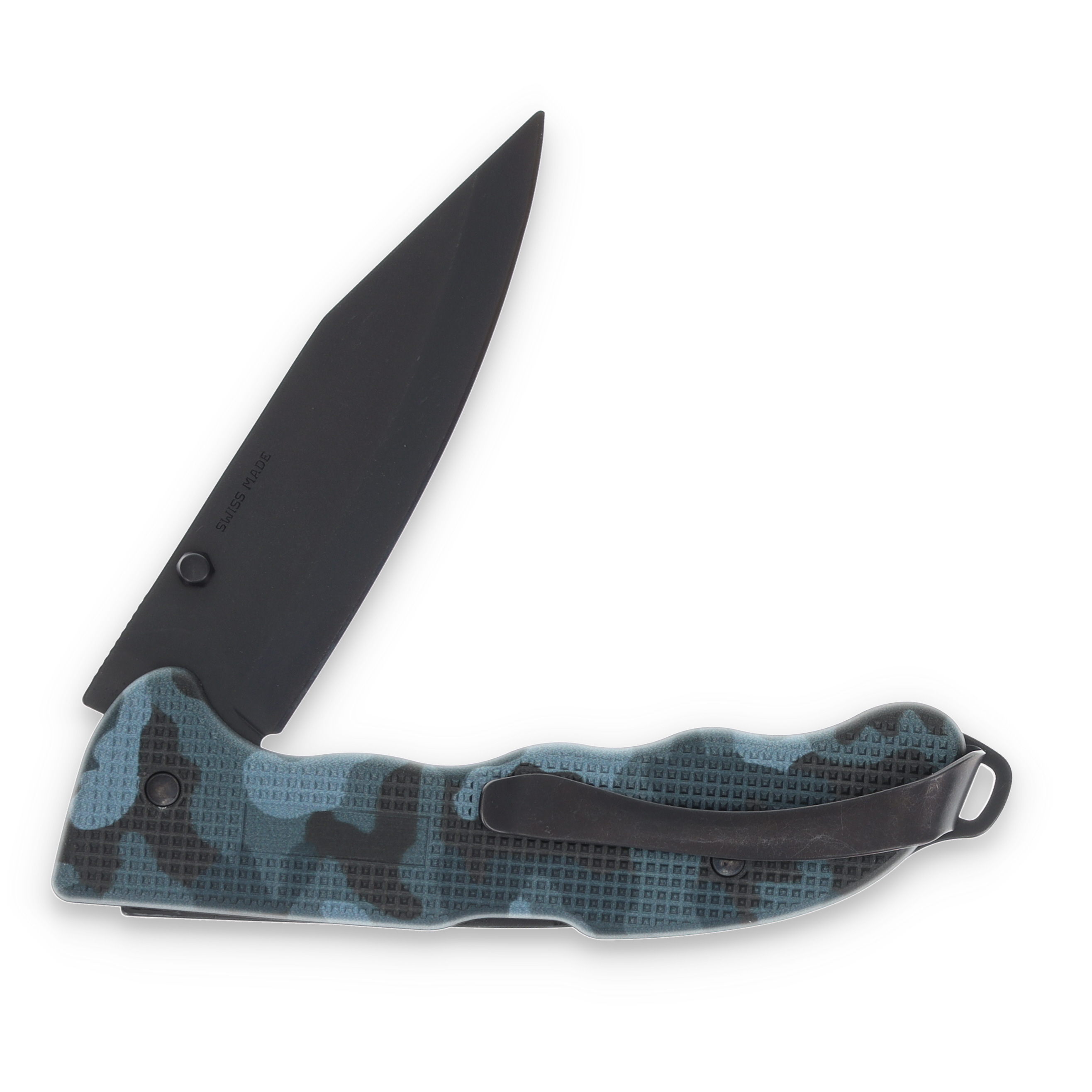 Victorinox Evoke Folding Knife Navy Camo Alox V9425222 View 2