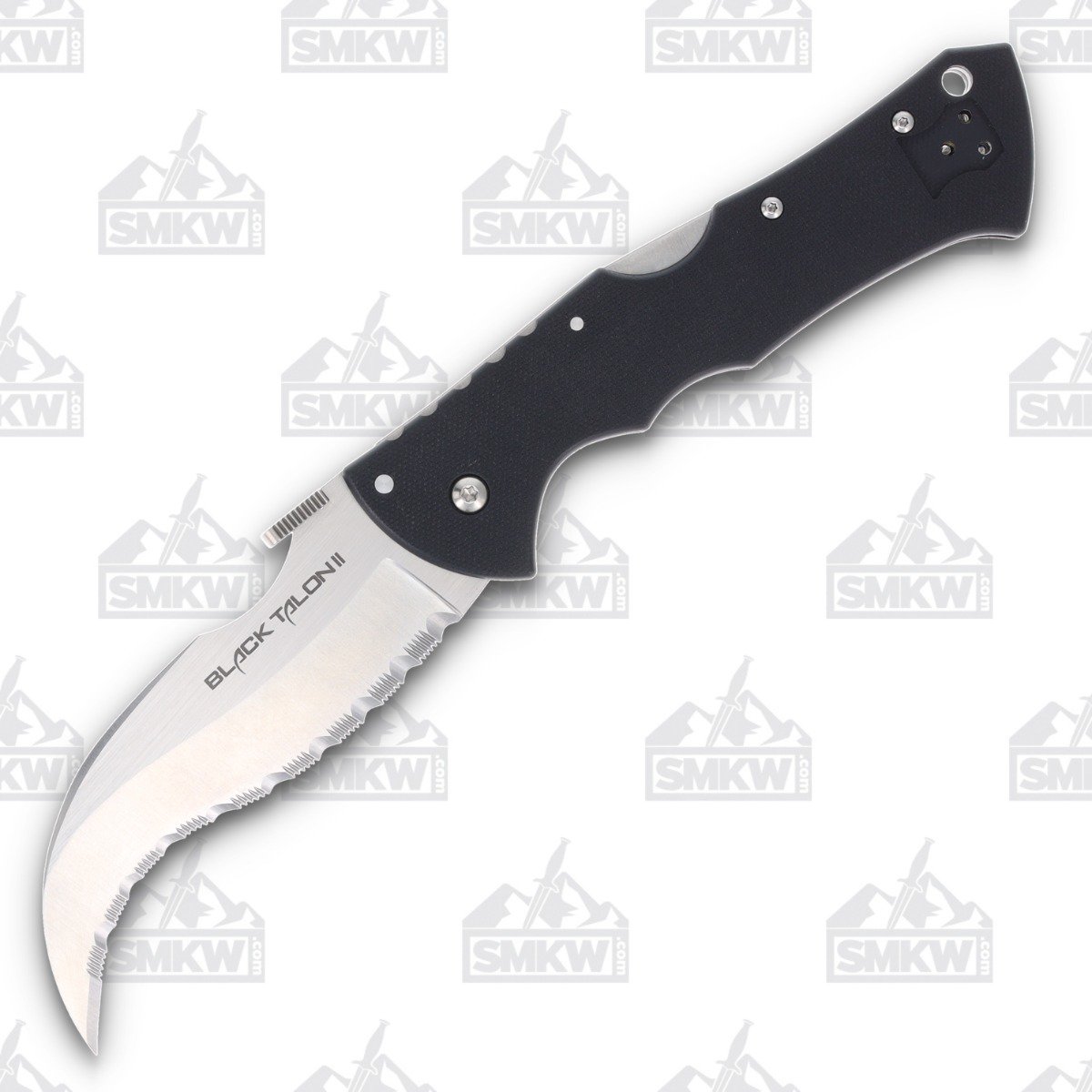 Cold Steel Black Talon II Folding Knife Serrated CS22BS View 1