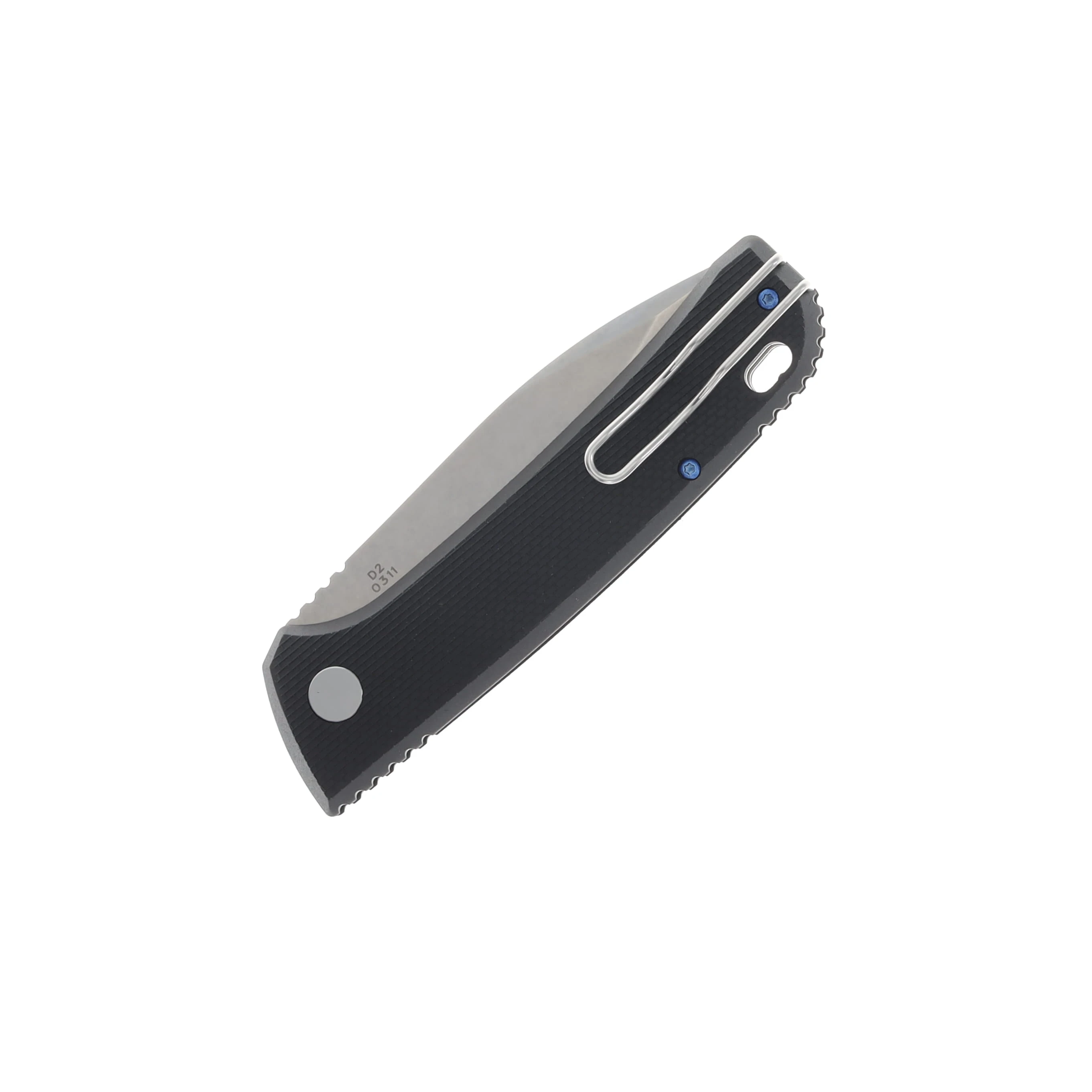 Boker Plus FRND Automatic Knife Stonewash D2/Black Grivory AUBK01BO920 View 2