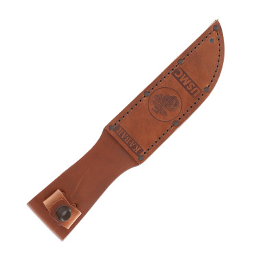 KA-BAR USMC Short Fighting Knife 5.25in Clip Point Plain Fixed Blade KA1250 View 10