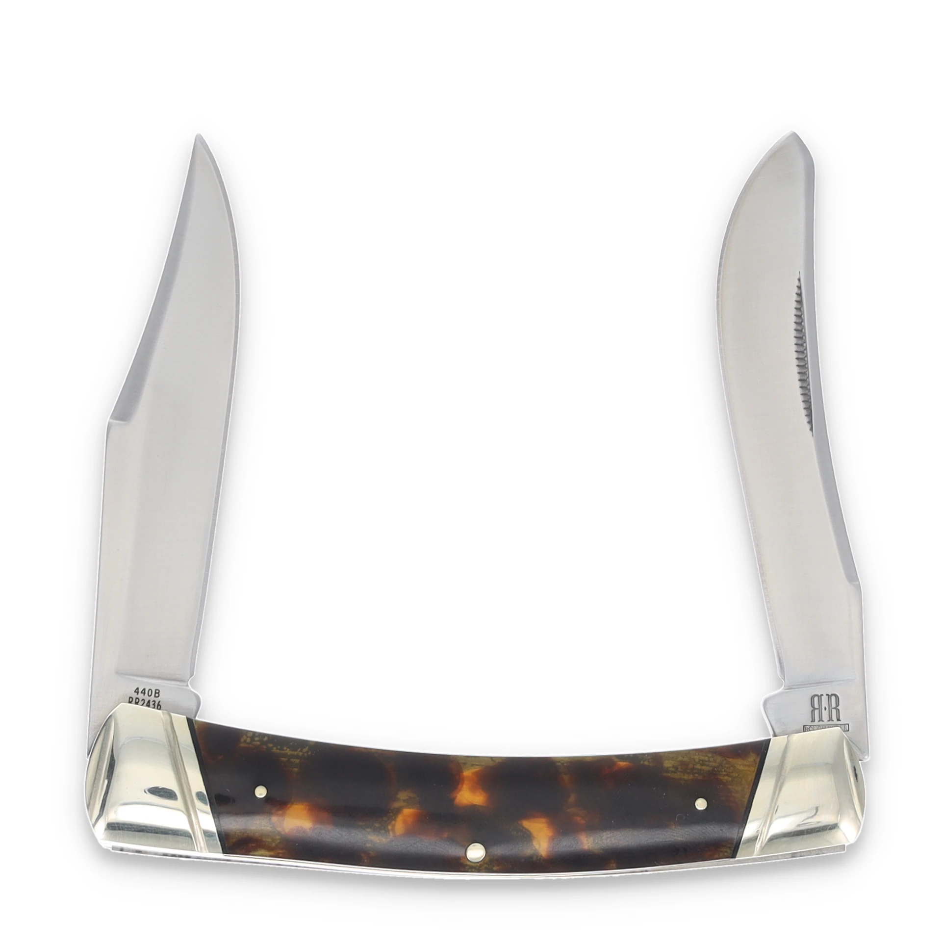 Rough Ryder Tortoise Shell Moose Folding Knife RR2436 View 2