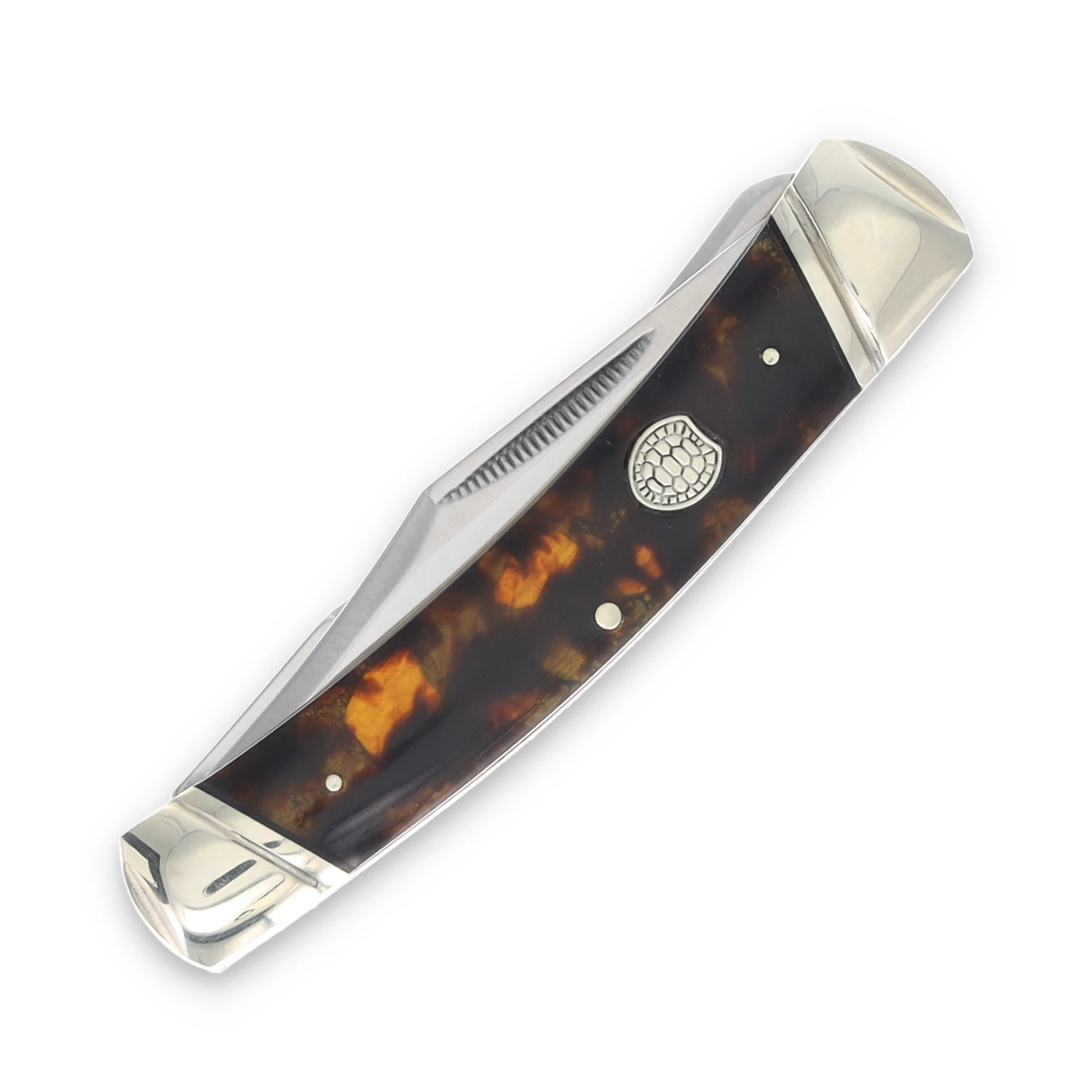 Rough Ryder Tortoise Shell Moose Folding Knife RR2436 View 3