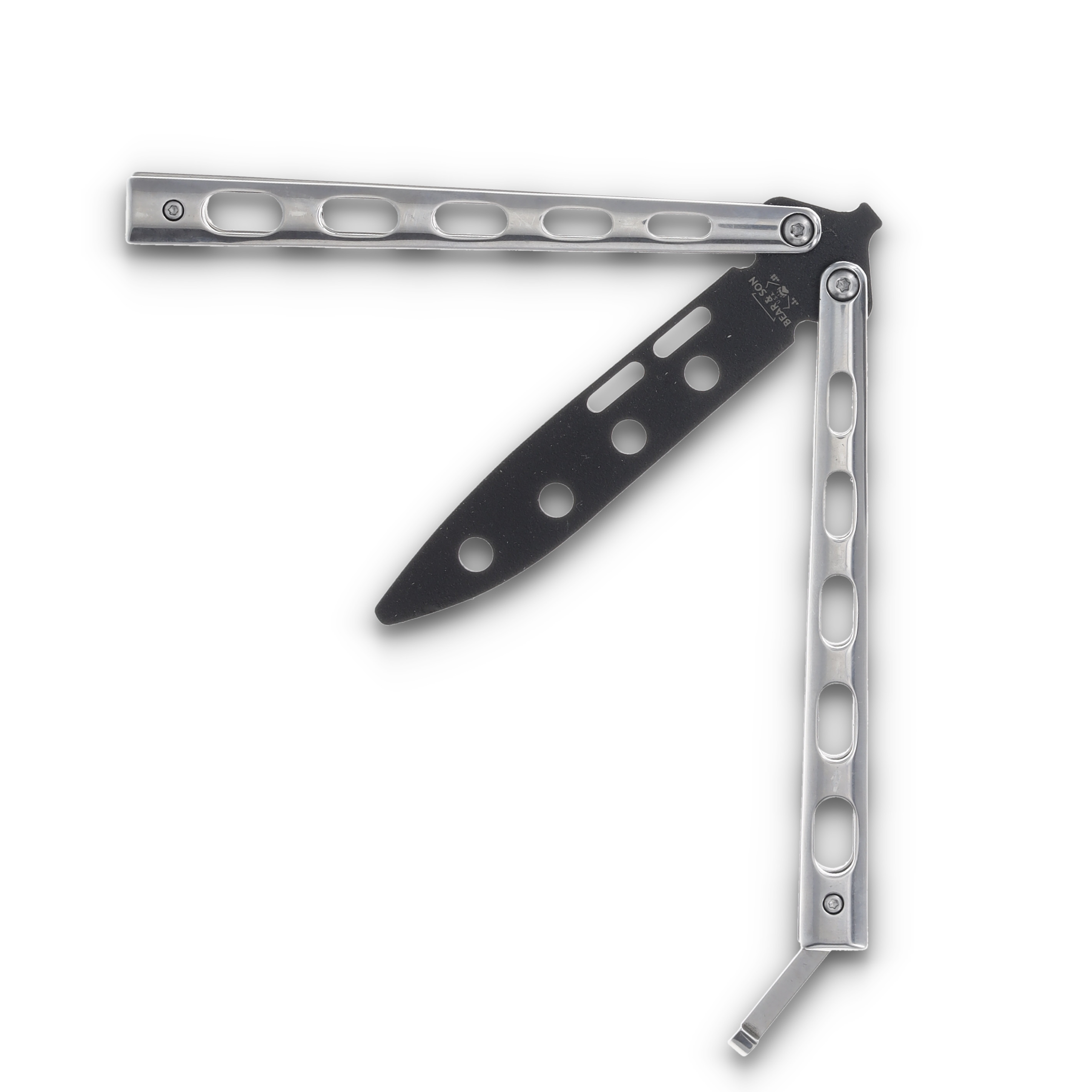 Bear & Son 5" Stainless Steel Powder Coated Butterfly Trainer BRSS15TR View 4