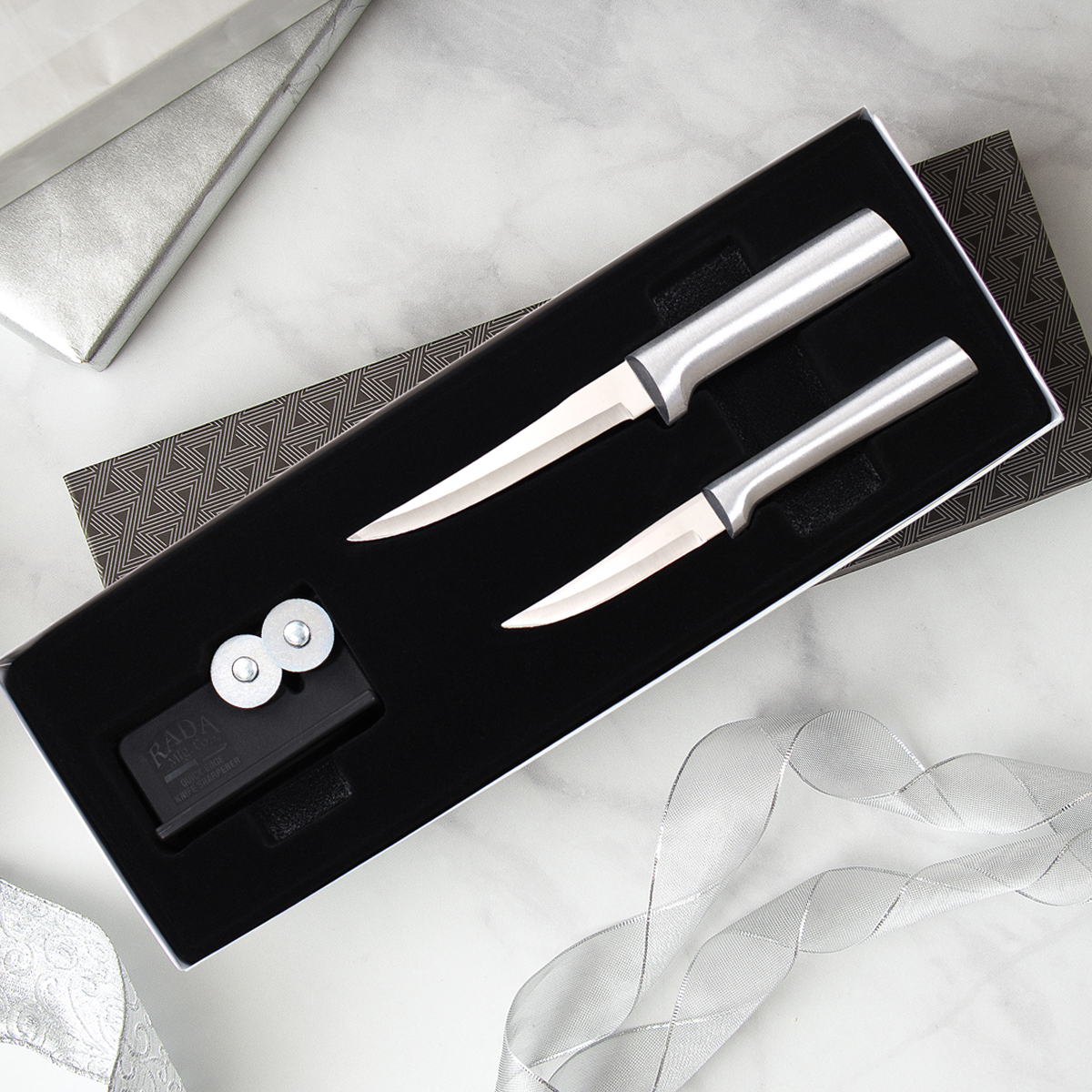 Rada Cutlery Paring Plus Kitchen Sharpener Gift Set S36 View 4