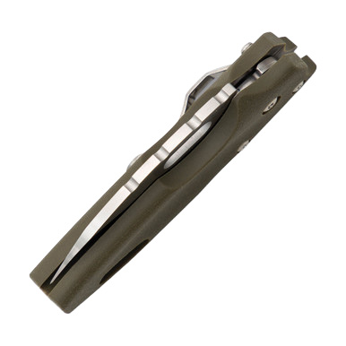 Cold Steel Mini Tuff Lite Folding Knife OD Green 2in Wharncliffe CS20MTGD View 8