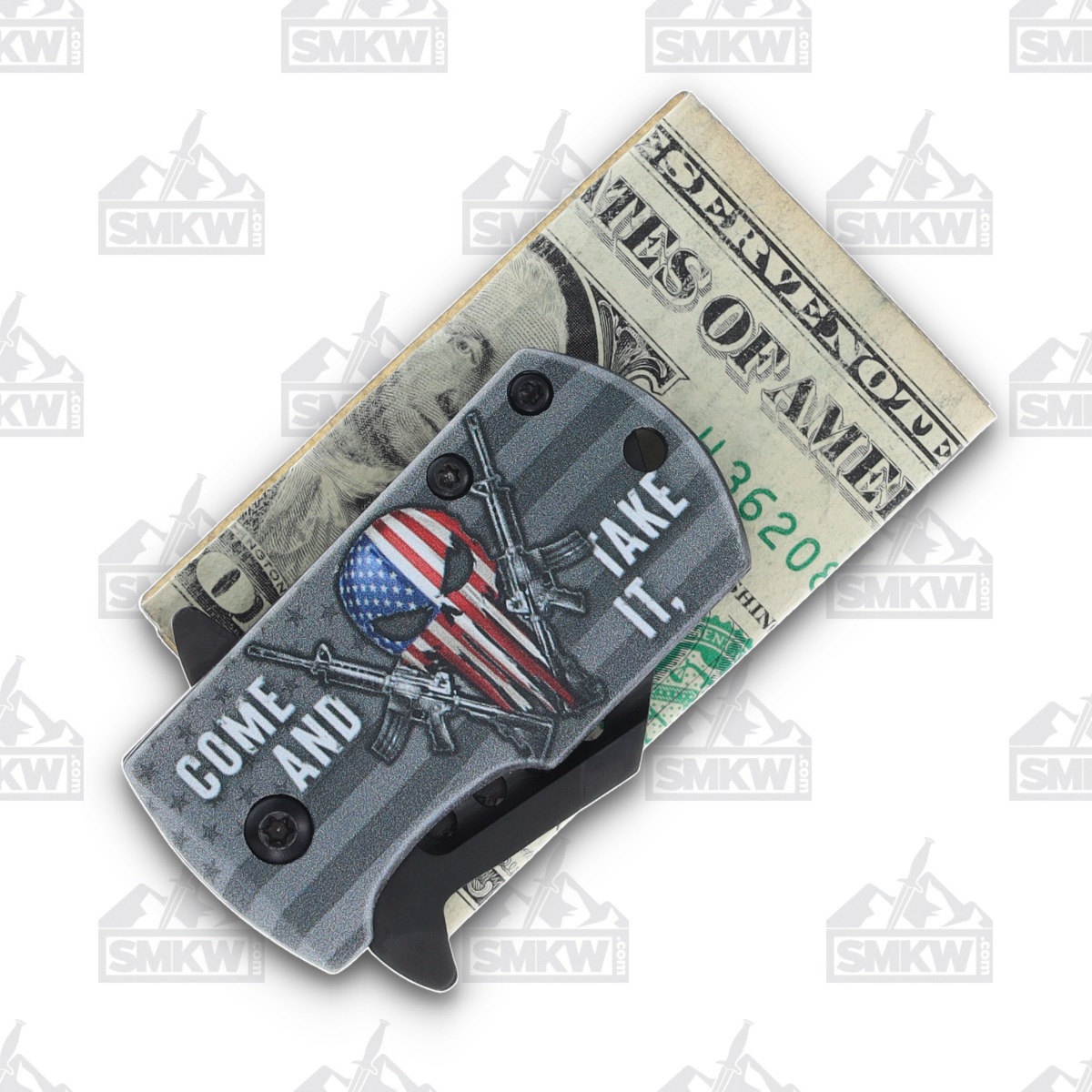 SZCO 2Inch Come & Take It Money Clip Knife 300590TM View 7