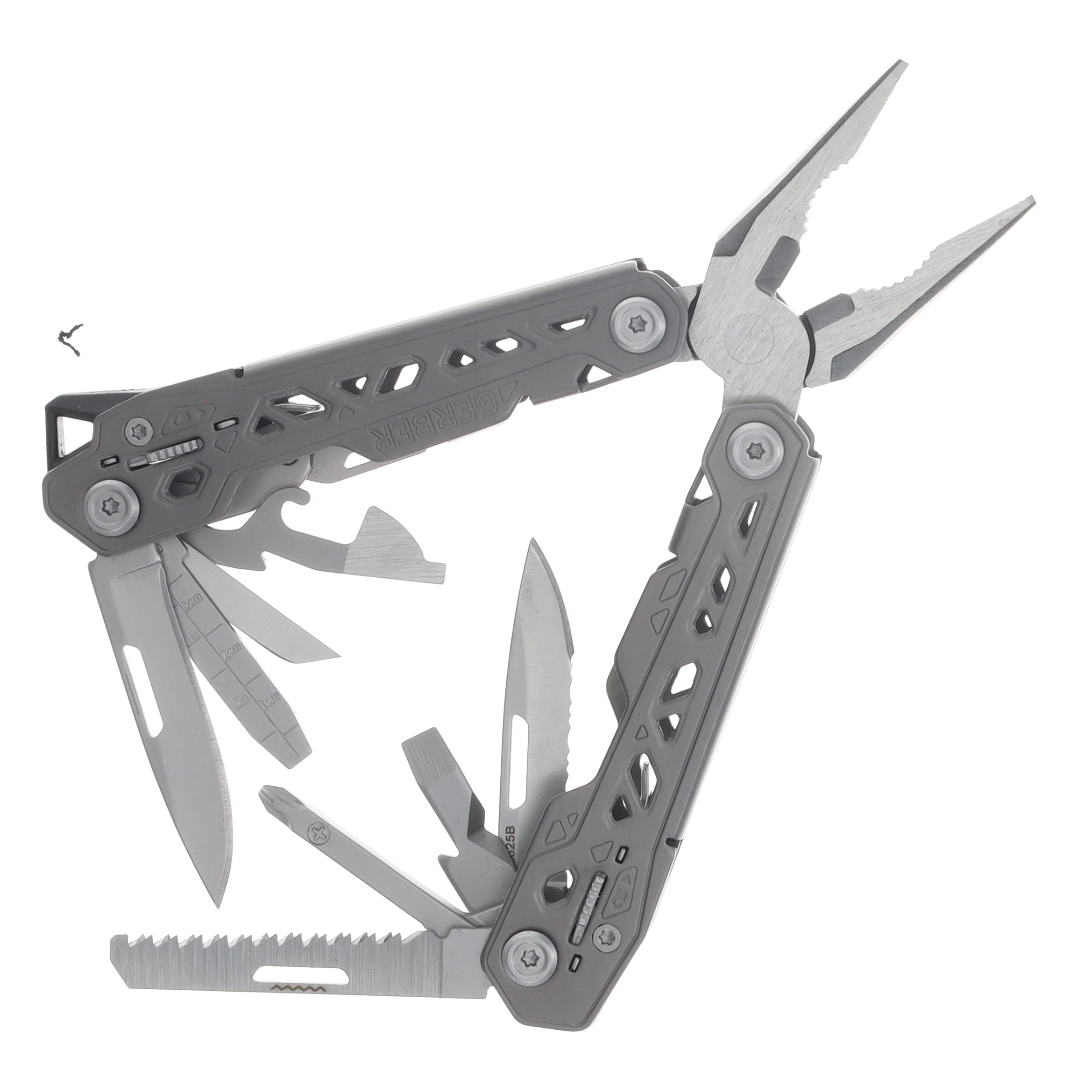 Gerber Truss Multi-Tool Grey – 17-in-1 Tool | Compact EDC Gear G1343 View 2