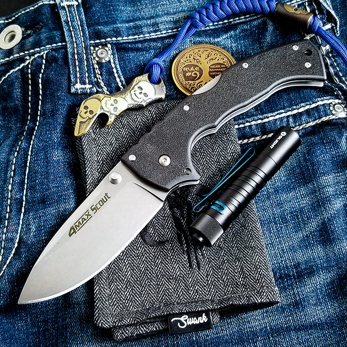 Cold Steel 4-Max Scout Lockback Folding Knife CS62RQ View 4