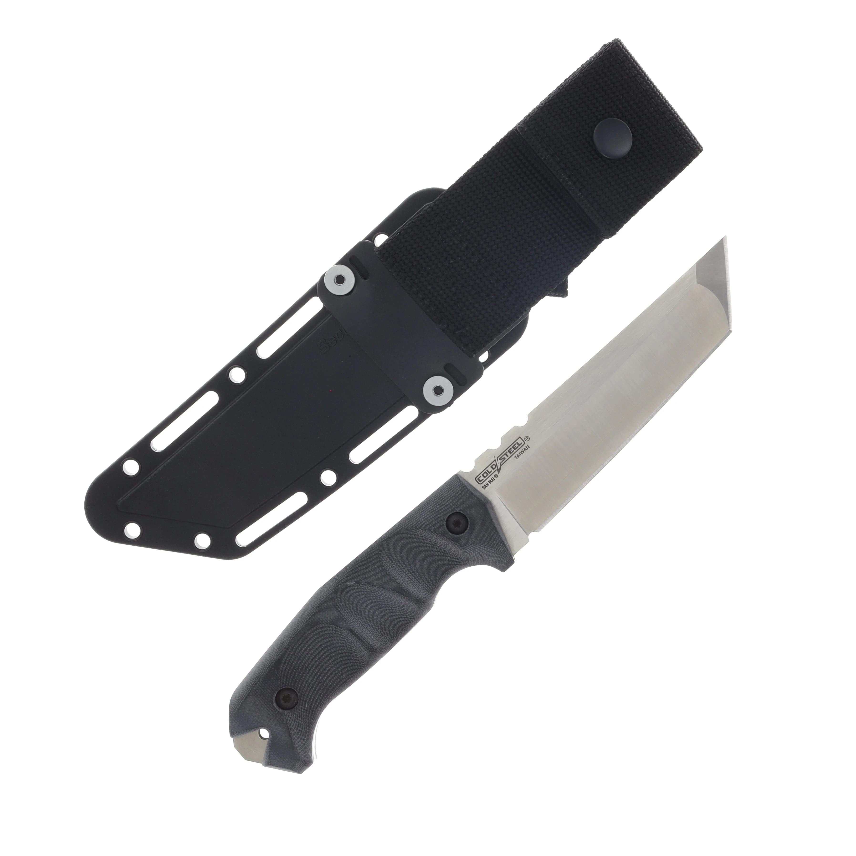 Cold Steel Warcraft Tanto Medium San Mai III Fixed Blade 5.5in Satin Blade CS-13U View 2