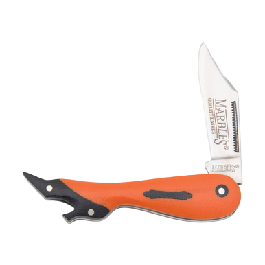 Marbles Orange G-10 Small Lady Leg Folding Knife MR593 View 1