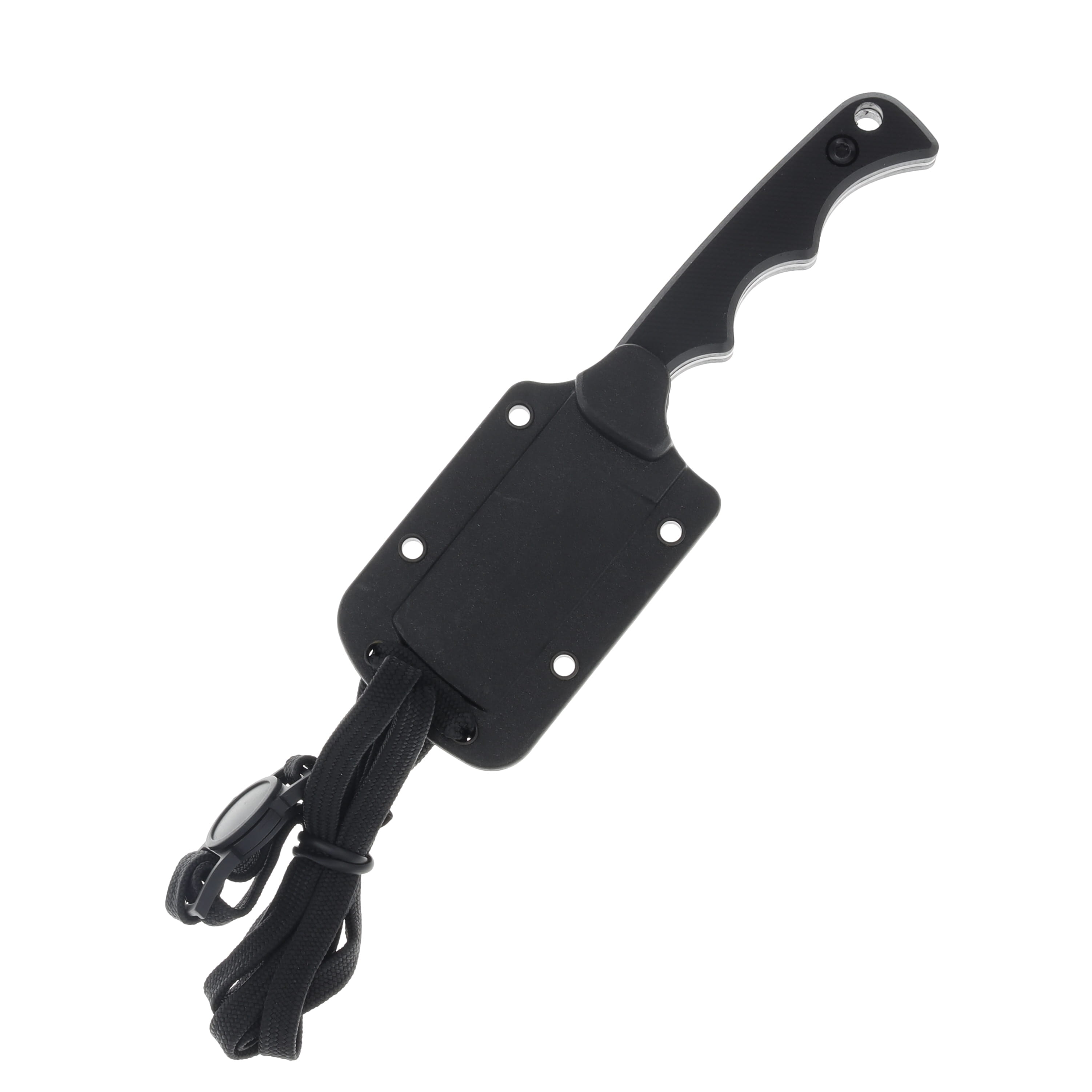 Smith and  Wesson H.R.T. Cleaver Neck Knife G10 Black 2in Plain Blade 1193153 View 3