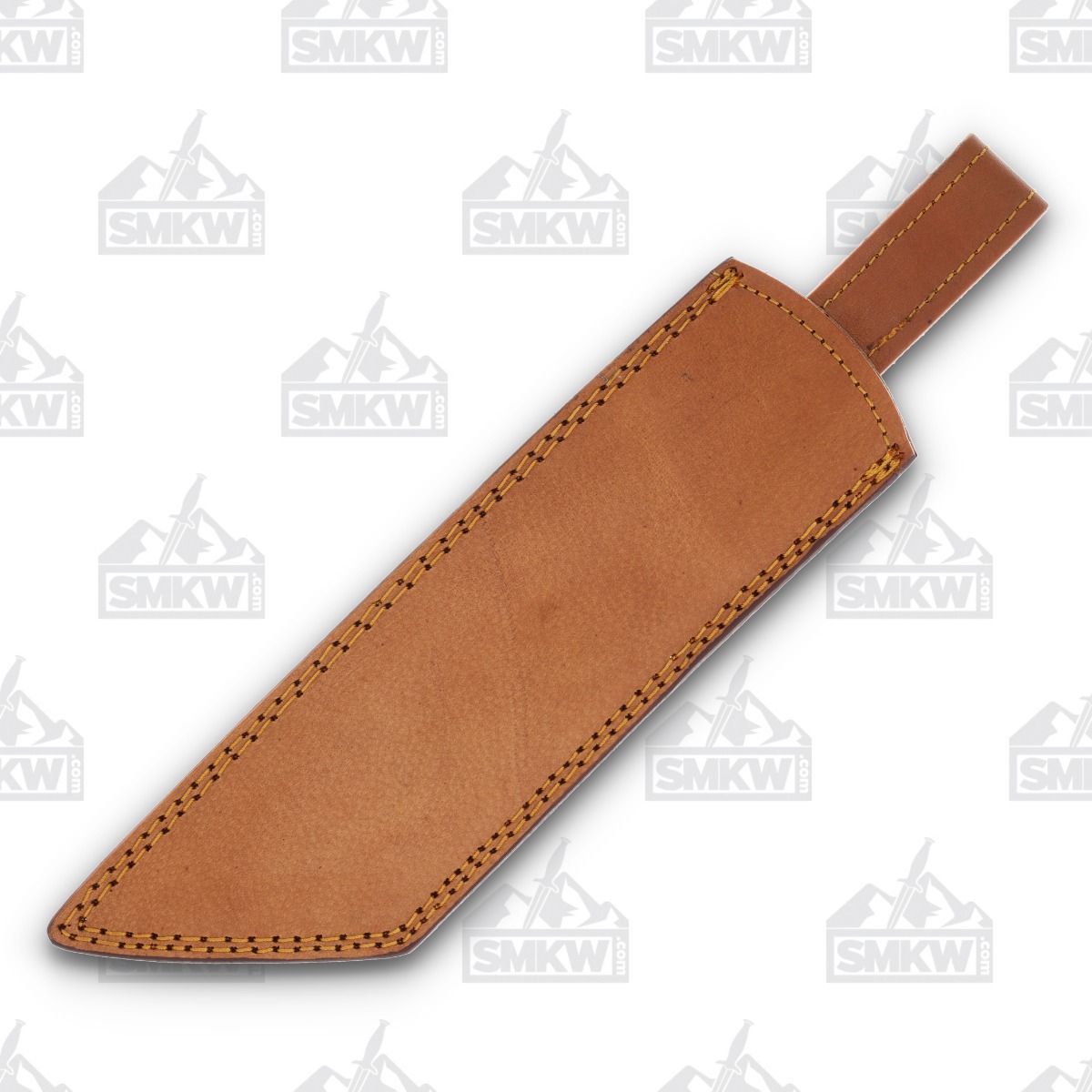 SZCO Supplies Smokewood Seax Fixed Blade Knife 8.75in Damascus Blade DM1368RD View 9