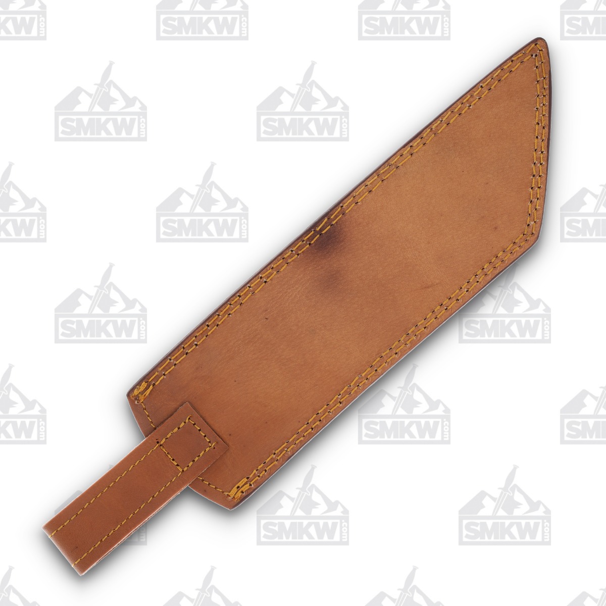 SZCO Supplies Smokewood Seax Fixed Blade Knife 8.75in Damascus Blade DM1368RD View 10