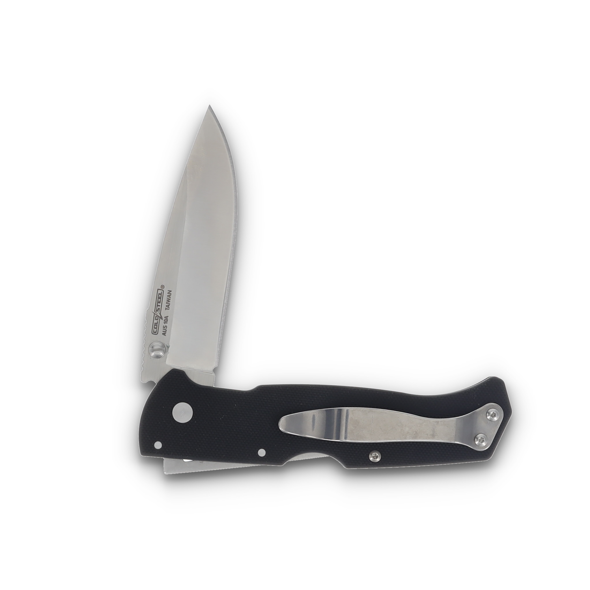 Cold Steel Air Lite Folding Knife 3.5in Satin Plain Drop Point Blade CS26WD View 4