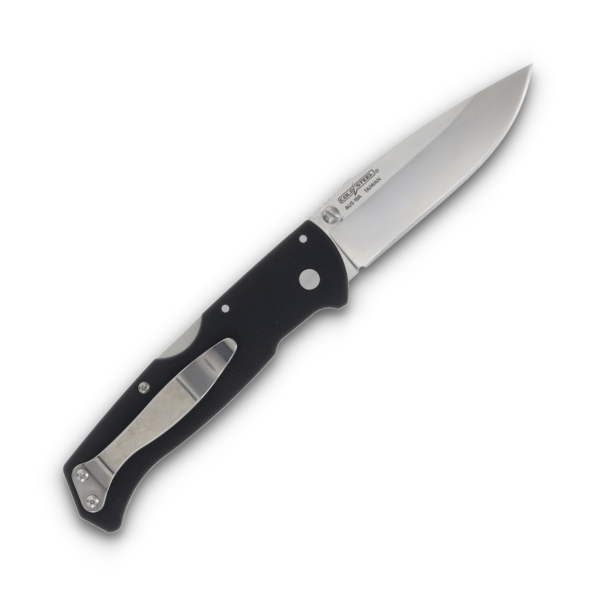 Cold Steel Air Lite Folding Knife 3.5in Satin Plain Drop Point Blade CS26WD View 2