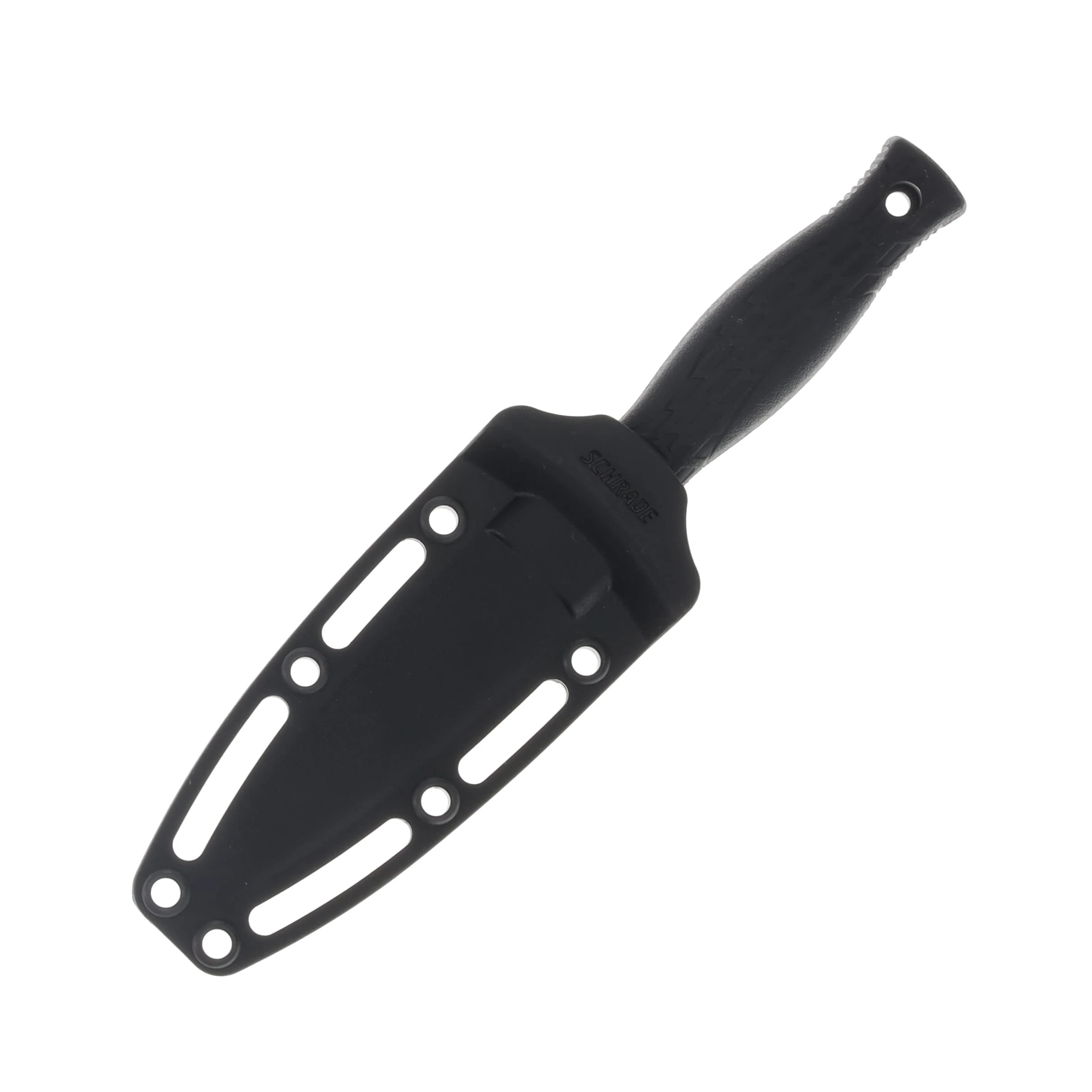 Schrade Needle Fixed Blade Knife 3 Inch Plain Black Powder Dagger 1182510 View 3