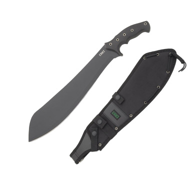 CRKT Halfachance Fixed Parang Machete 14in Black Blade View 1