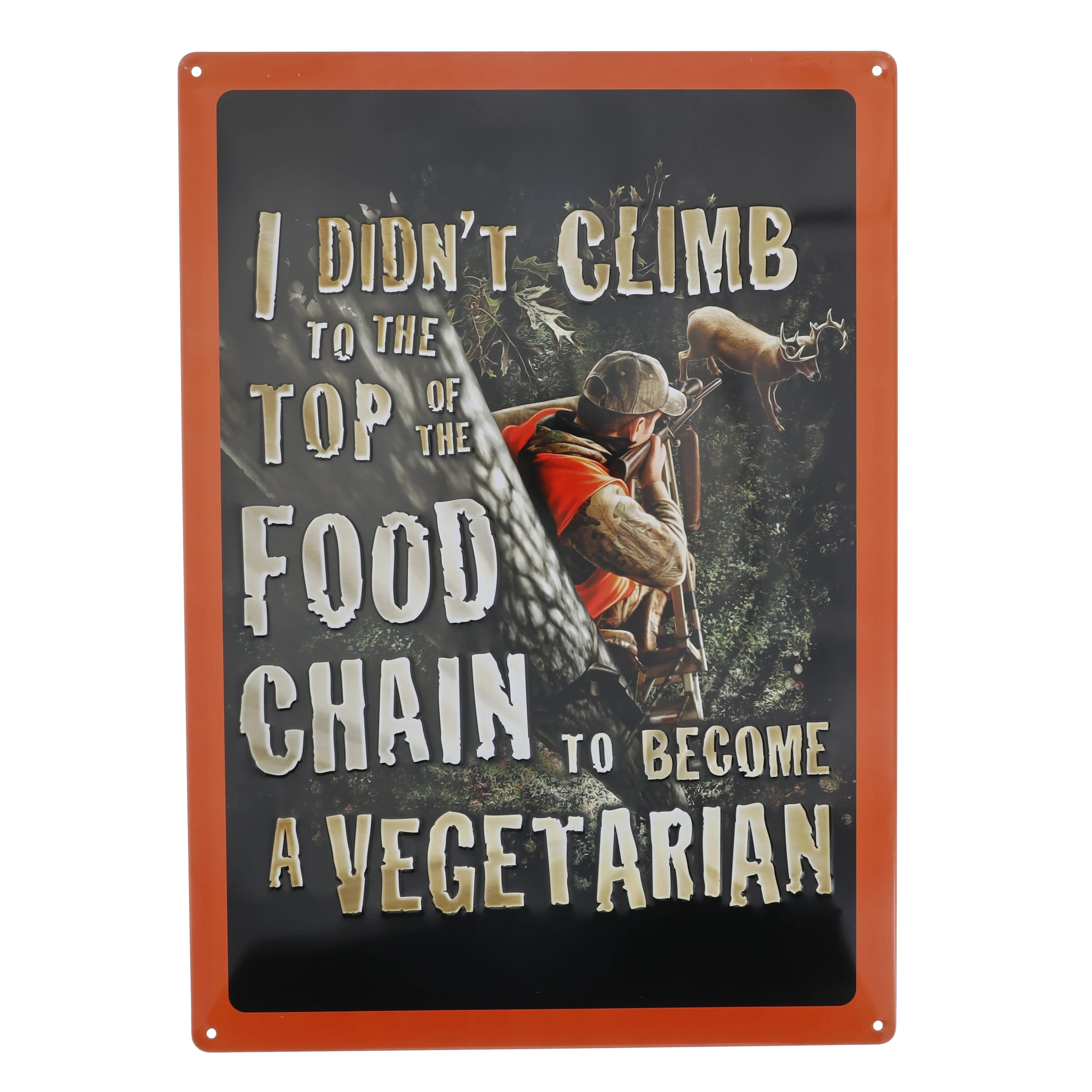 Top of the Food Chain Tin Sign REP1478 View 1