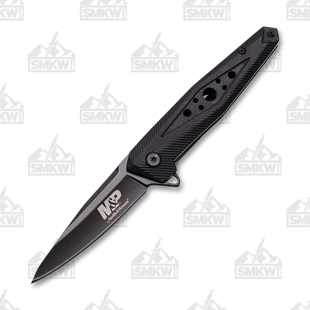 Smith & Wesson M&P Ultra Glide Folding Knife Black 2.87in Drop Point 1100074 View 1
