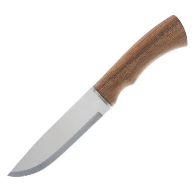 BPS Knives BK06 Universal Big Camping Fixed Blade Knife 5.1in Carbon Steel Drop Point Blade BPSBK06CS View 1