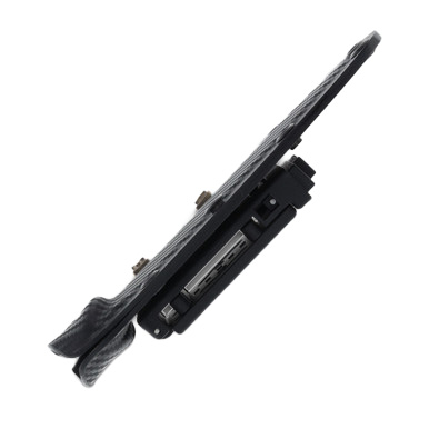 Microtech SOCOM Alpha Signature Series Fixed Blade Knife (S/E Black DLC | Carbon Fiber) MT1131DLCCFS View 13