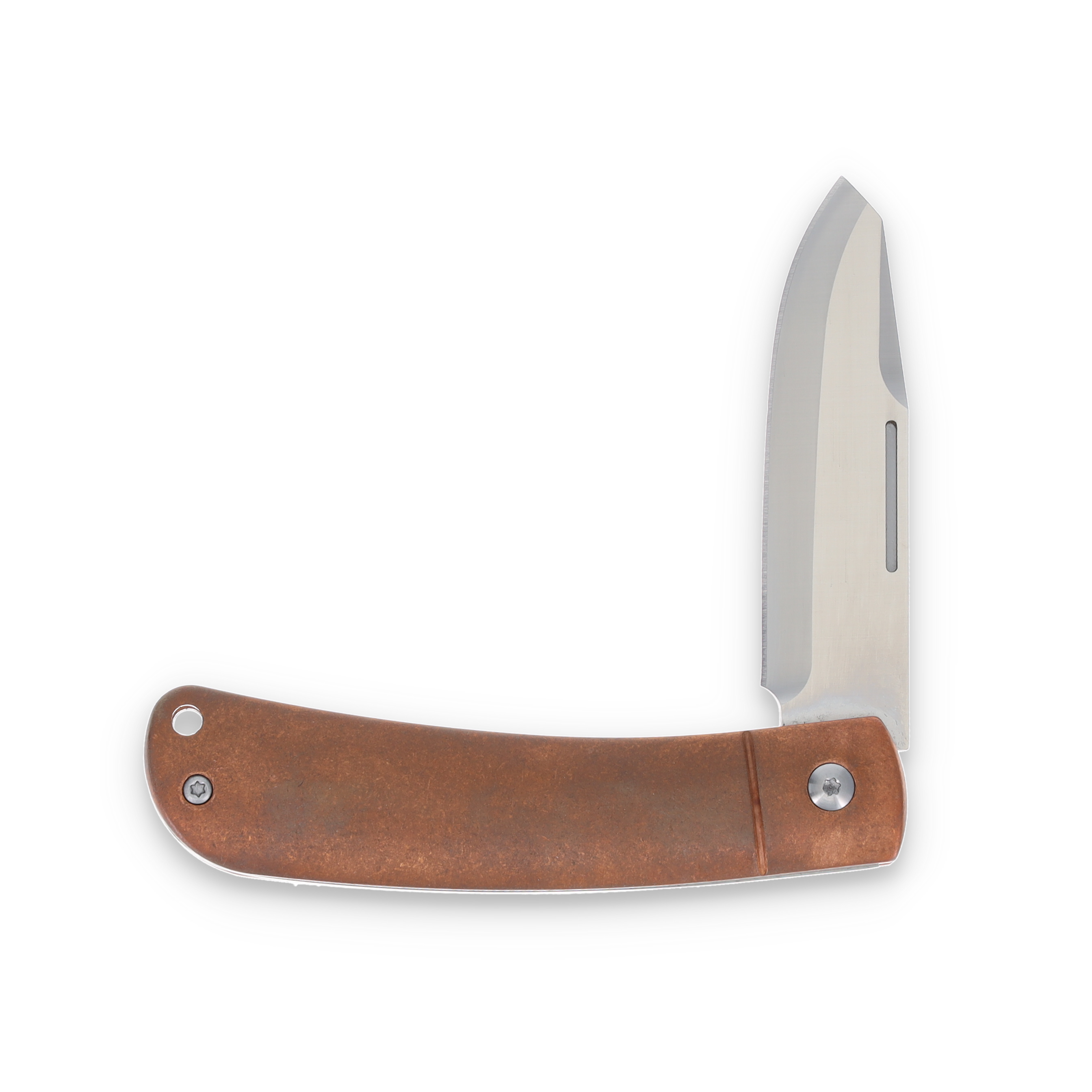 Rough Ryder Apta Modern Slip Joint Folding Knife Copper Wharncliffe RR2314 View 3