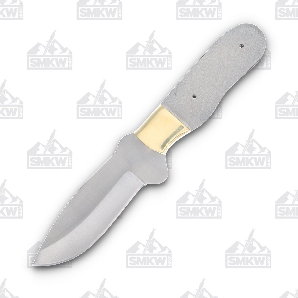 8.25in Stainless Steel Drop Point Blade Blank BL7733 View 1