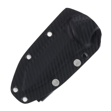 Microtech SOCOM Alpha Mini Fixed Blade Knife (T/E Apocalyptic P/S | Black G-10) View 12