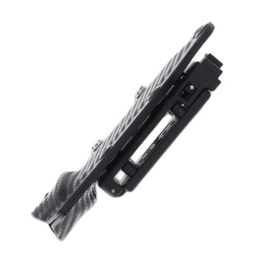 Microtech SOCOM Alpha Mini Fixed Blade Knife (T/E Apocalyptic P/S | Black G-10) View 10