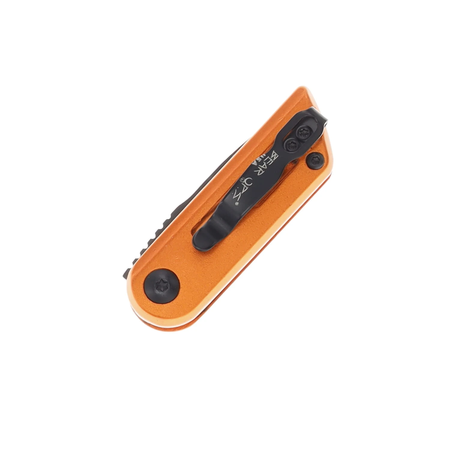 Bear & Son Bold Action XIV Out-the-Side Automatic Knife Orange AUBR1400AIOR View 3