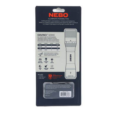 NEBO Davinci 1000 Lumen NEB-FLT-0018 View 10