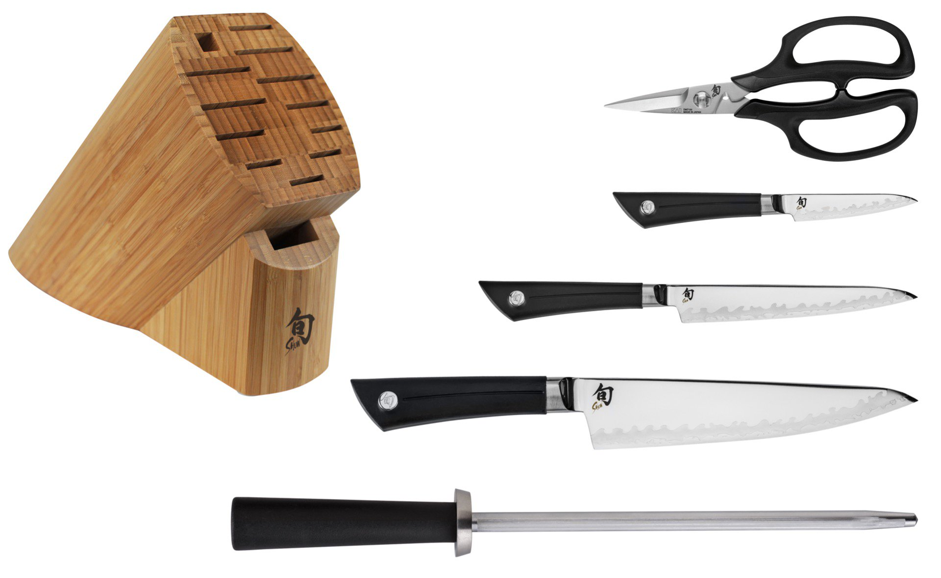 Shun Sora Composite Blade 6-Piece Block Set SVBS0600 View 1