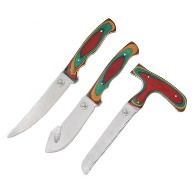 Frost Cutlery Trophy Hunter Field Mate Processing Kit and Case FRTH133FW View 2