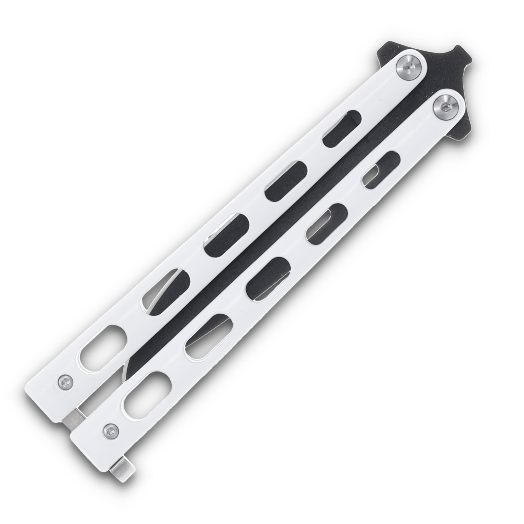 Bear & Son Balisong White Clip Point BR115W View 5