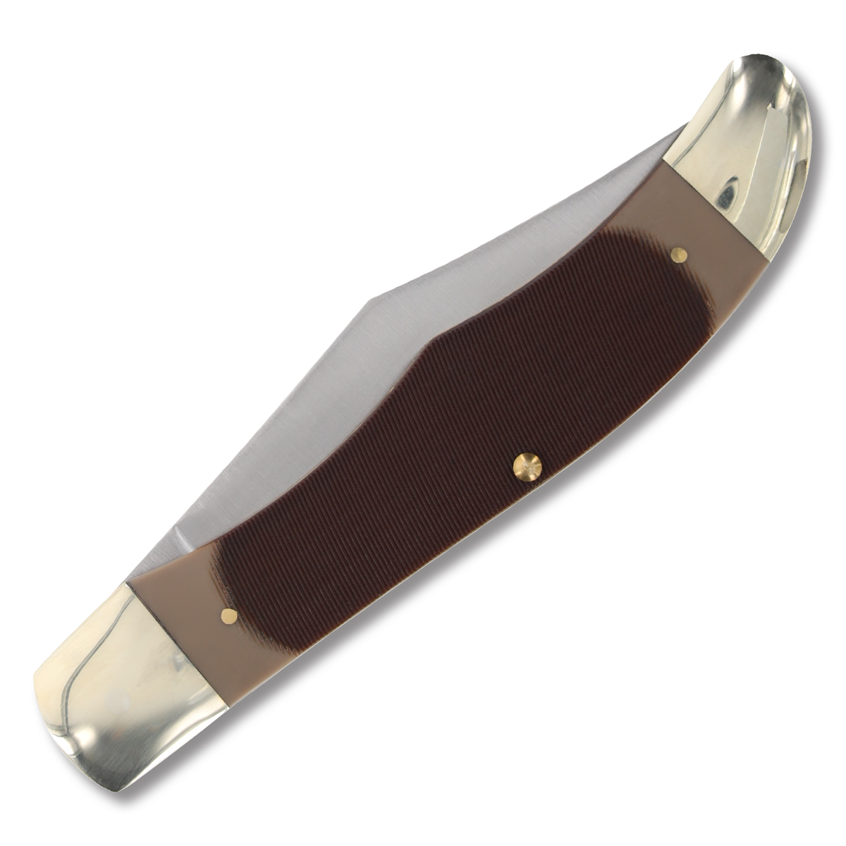 Old Timer Folding Hunter Brown Sawcut Composition SCT25OT View 3