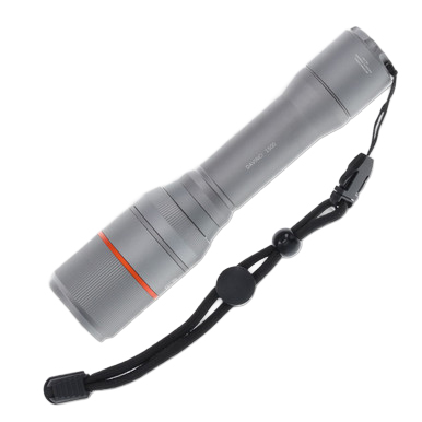 NEBO DaVinci 1500 Flashlight Gray 1500 Lumens 4 Settings View 3