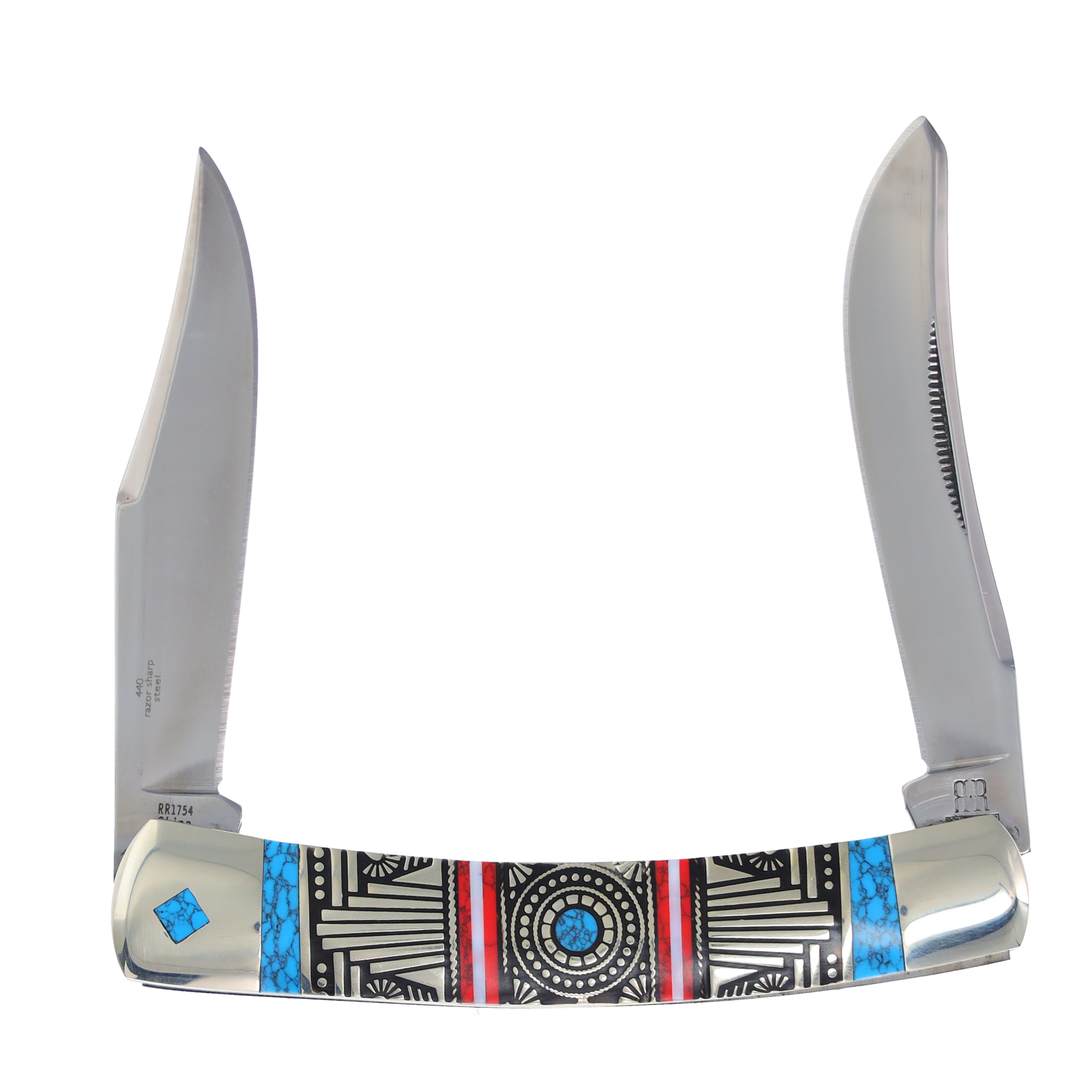 Rough Ryder Old Southwest Large Moose Folding Knife | Smoky