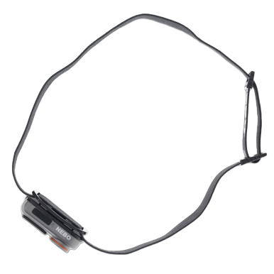 NEBO Einstein 400 Rechargeable Headlamp Grey 400 Lumens 5 Modes View 3