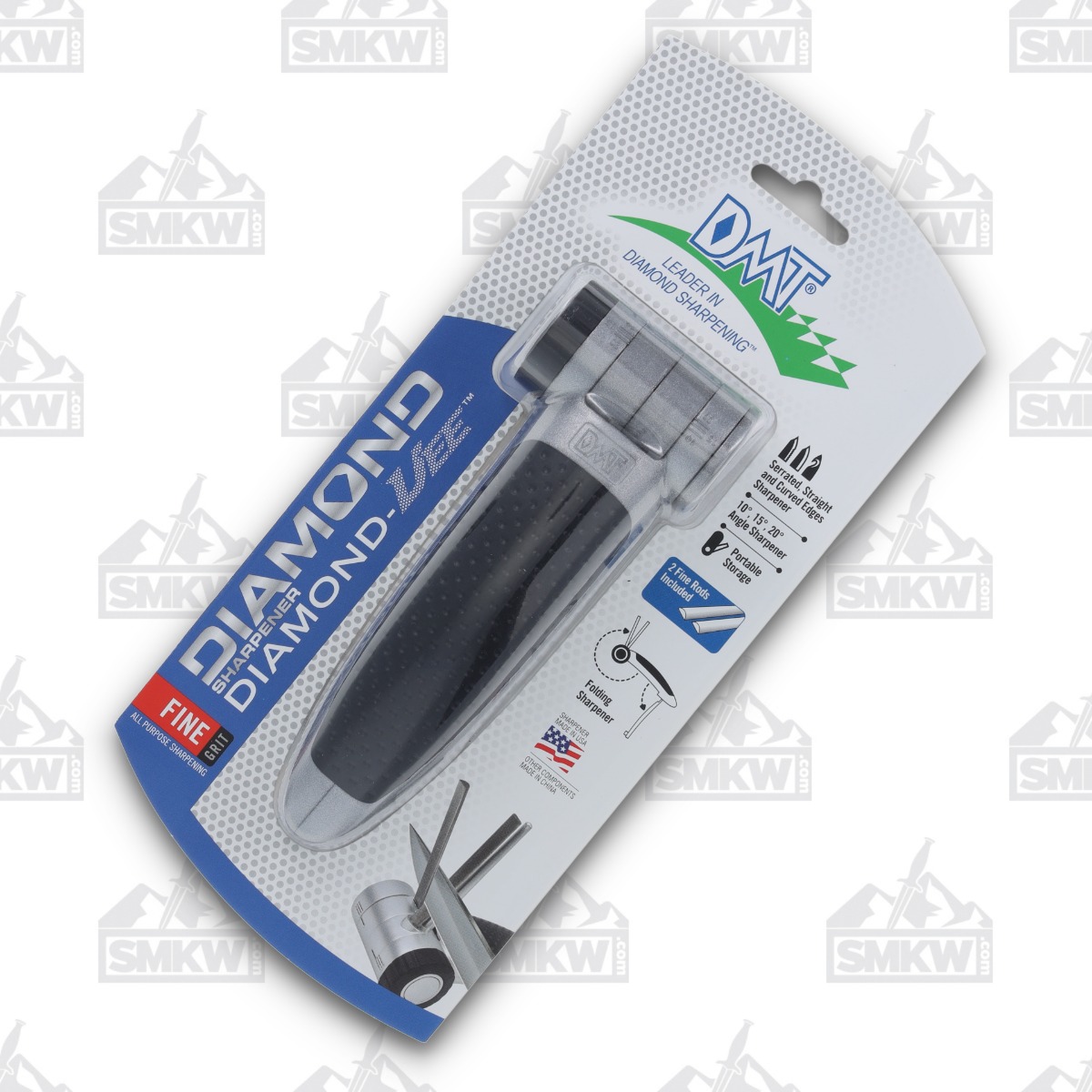 DMT Diamond Vee Guided Sharpening Rods – Portable Fine Grit DMT204 View 19