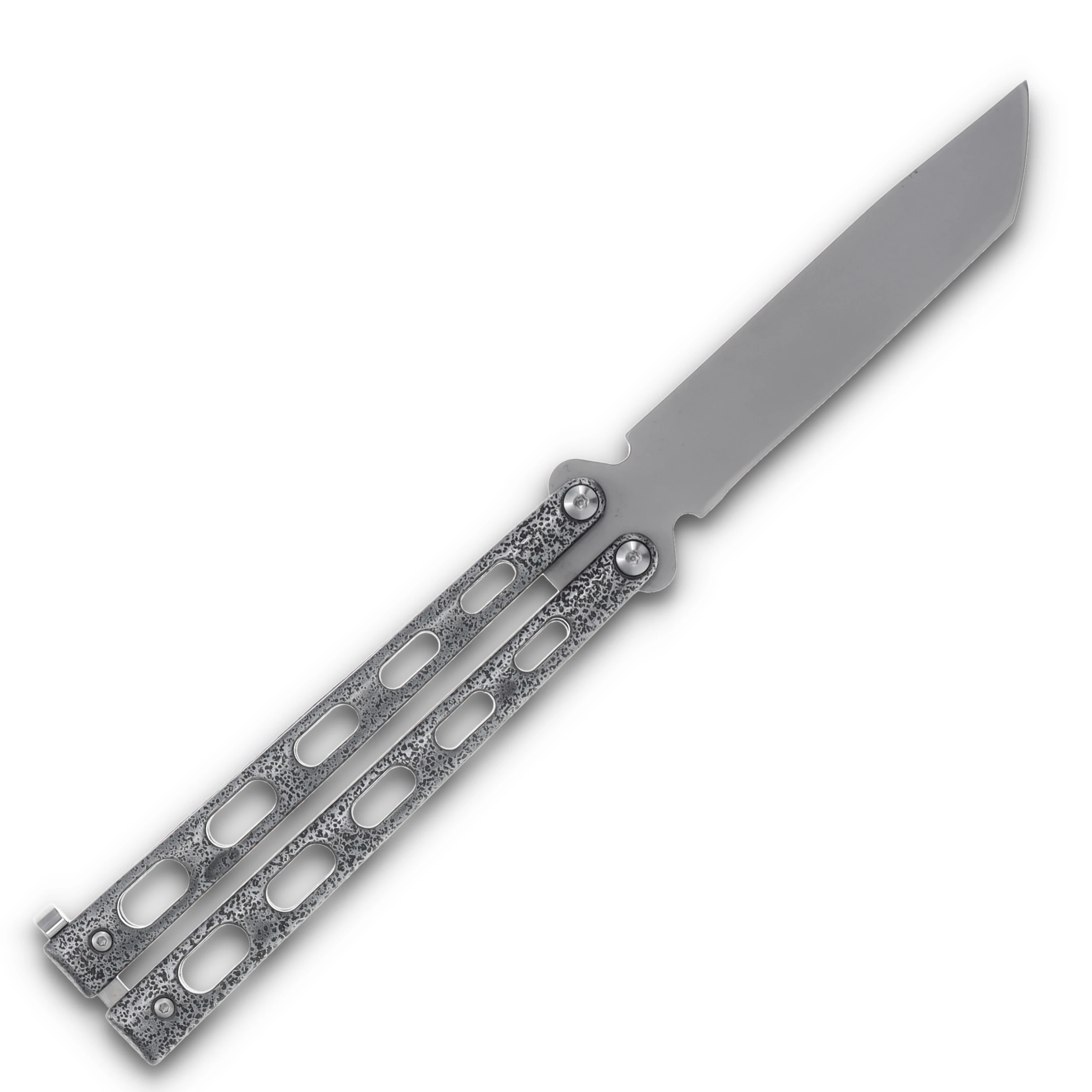 Bear & Son Balisong Silver Vein Tanto BR114A BR114A View 2
